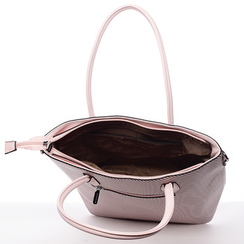 Originální větší kabelka růžová - Silvia Rosa Ciara