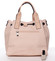 Trendy větší kabelka do ruky růžová - Silvia Rosa Lizbeth