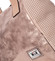 Moderní měkká kabelka růžová - Silvia Rosa Amirah