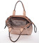Moderní měkká kabelka růžová - Silvia Rosa Amirah