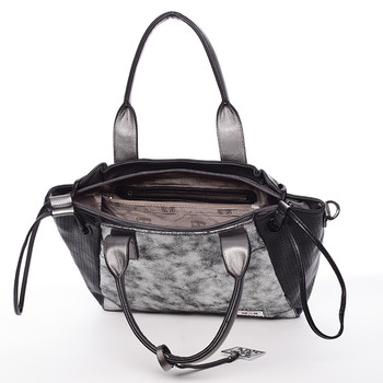 Moderní měkká kabelka černá - Silvia Rosa Amirah