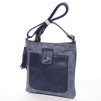 Módní modrá crossbody kabelka - Silvia Rosa Medora