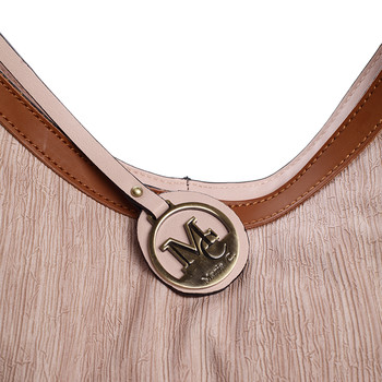 Originální dámská kabelka přes rameno růžová - MARIA C Ryann