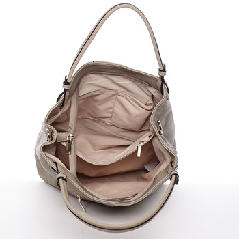 Moderní dámská kabelka pro každý den zelená - MARIA C Aileen