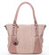 Exkluzívní dámská kabelka přes rameno růžová - MARIA C Nevaeh