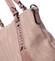 Exkluzívní dámská kabelka přes rameno růžová - MARIA C Nevaeh