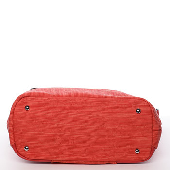 Exkluzívní dámská kabelka přes rameno červená - MARIA C Nevaeh