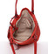 Exkluzívní dámská kabelka přes rameno červená - MARIA C Nevaeh