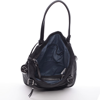 Exkluzivní dámská kabelka přes rameno černá - MARIA C Nevaeh