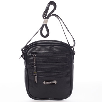 Černá pánská crossbody kapsa - Bellugio Cutter