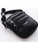 Černá pánská crossbody kapsa - Bellugio Cutter