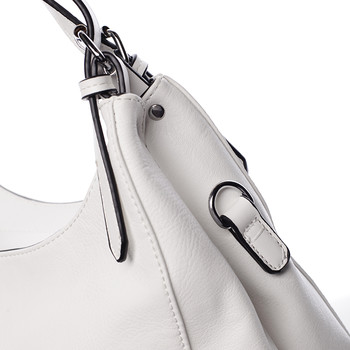 Originální dámská kabelka přes rameno bílá - MARIA C Melina