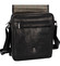 Pánská kožená taška přes rameno černá - SendiDesign Milakyj