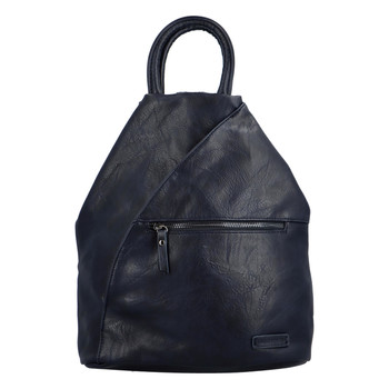 Originální dámský batoh kabelka tmavě modrý - Enrico Benetti Fabio