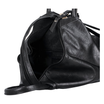 Originální dámský batoh kabelka černý - Enrico Benetti Fabio