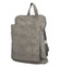 Dámský městský batoh kabelka šedý - Paolo Bags Buginni