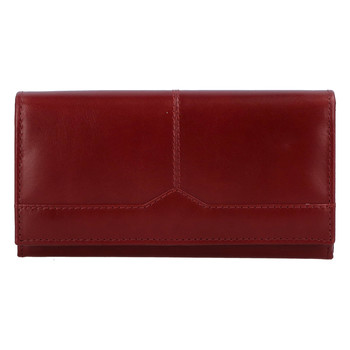 Dámská kožená peněženka tmavě červená - Tomas Slat