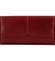 Dámská kožená peněženka tmavě červená - Tomas Slat