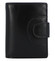 Elegantní kožená peněženka černá matná - Tomas Pilia