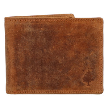 Pánská kožená peněženka světle hnědá - Greenwood Aner