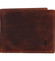 Pánská kožená peněženka hnědá - Greenwood Aner
