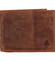Pánská kožená peněženka hnědá - Greenwood Jelen