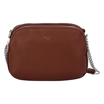 Dámská crossbody kabelka hnědá - David Jones Beatriz