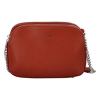 Dámská crossbody kabelka sytě hnědá - David Jones Beatriz