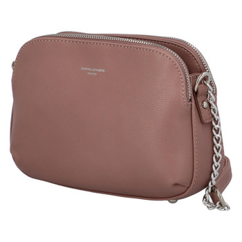 Dámská crossbody kabelka starorůžová - David Jones Beatriz