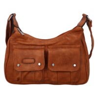 Dámská kabelka přes rameno hnědá - Paolo Bags Anjali