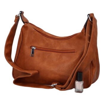 Dámská kabelka přes rameno hnědá - Paolo Bags Anjali