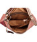 Velká dámská kabelka přes rameno růžová - Maria C Klementina