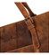 Luxusní dámská kožená kabelka přes rameno camel - Greenwood Elaisy