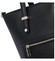 Dámská kožená kabelka černá - Delami Andrea