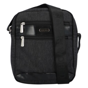 Pánská crossbody taška černá - Coveri Limon