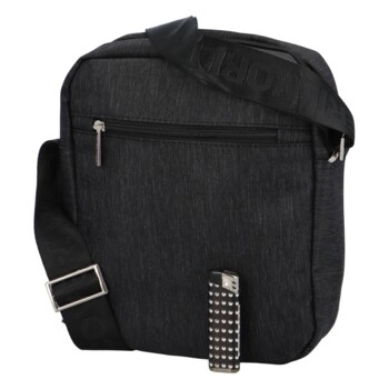 Pánská crossbody taška černá - Coveri Limon