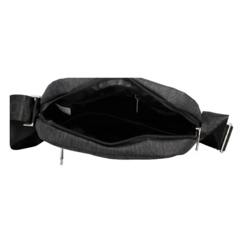 Pánská crossbody taška černá - Coveri Limon