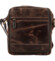 Pánská kožená crossbody taška hnědá - Wild Spencer