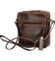 Pánská kožená crossbody taška hnědá - Wild Spencer
