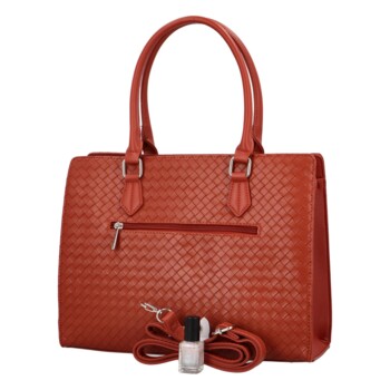Dámská kabelka cihlově červená - David Jones Ophia