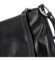 Dámská kožená crossbody kabelka černá - Katana Monána