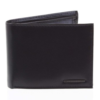Pánská kožená peněženka černá - Bellugio Etien New