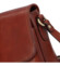 Dámská kožená crossbody kabelka hnědá - Katana Jennifer
