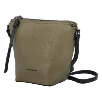 Dámská crossbody kabelka olivově zelená - David Jones Emily