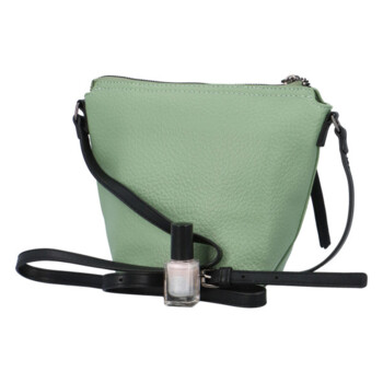 Dámská crossbody kabelka světle zelená - David Jones Emily