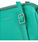 Dámská kabelka přes rameno tyrkysově zelená - David Jones Ashley
