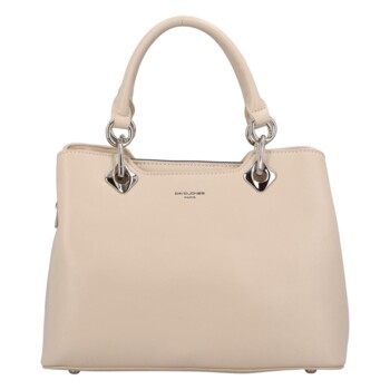 Dámská kabelka do ruky béžová - David Jones Kimberly
