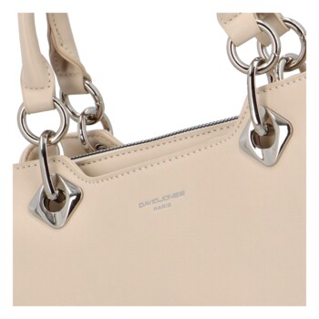 Dámská kabelka do ruky béžová - David Jones Kimberly