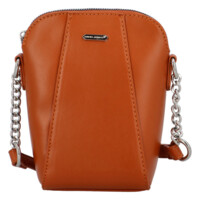Dámská crossbody kabelka světle hnědá - David Jones Nitza