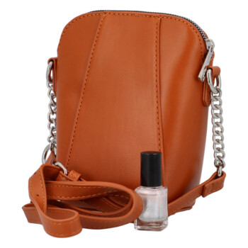 Dámská crossbody kabelka světle hnědá - David Jones Nitza